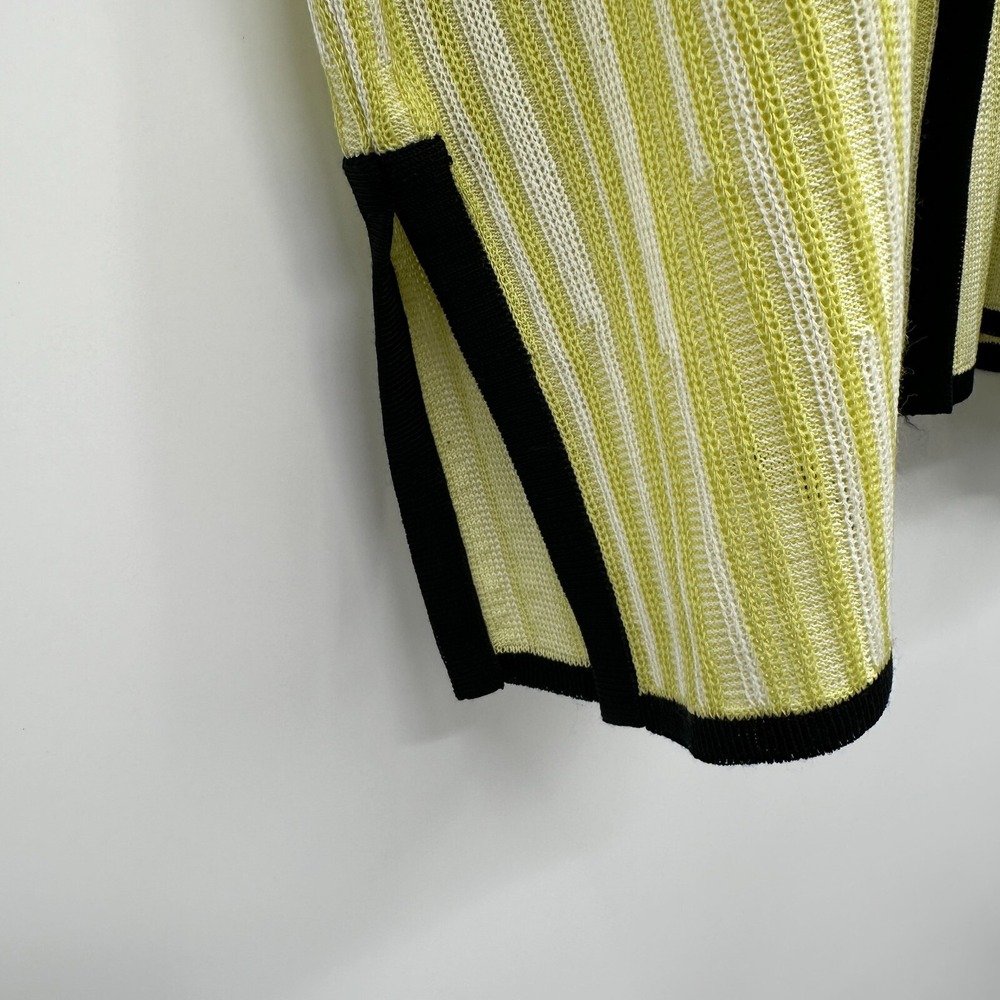 Ming Wang Cardigan Sweater Jacket Size 1X Stretch Knit Open Front Half Sleeve - Picture 8 of 12